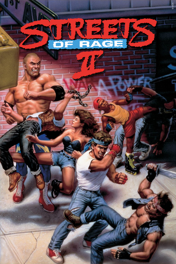 Streets of Rage 2 cover