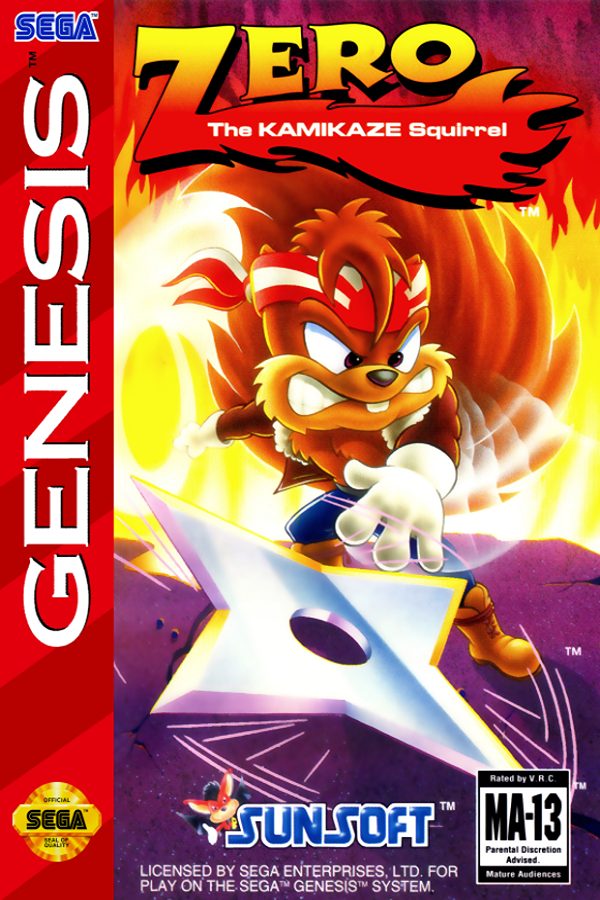 Zero the Kamikaze Squirrel cover